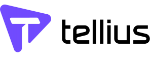Tellius title logo purple black