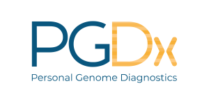 pgdx personal genome diagnostics logo