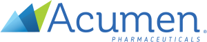 Acumen pharmaceuticals logo title