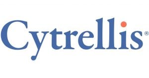 Cytrellis logo title blue orange